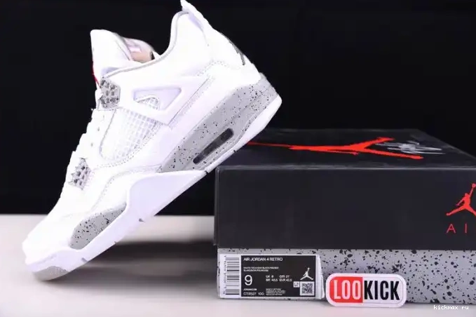Rep Kickmax Oreo White (2021) 4 CT8527-100 Retro Jordan 0420